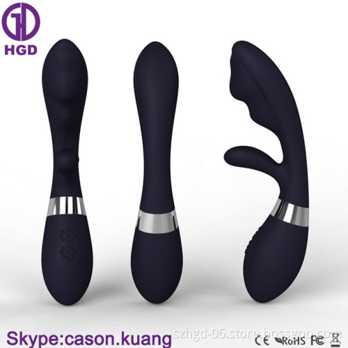 Rechargeable silicone g-spot massager vibrator urethra sex toy vibration for woman